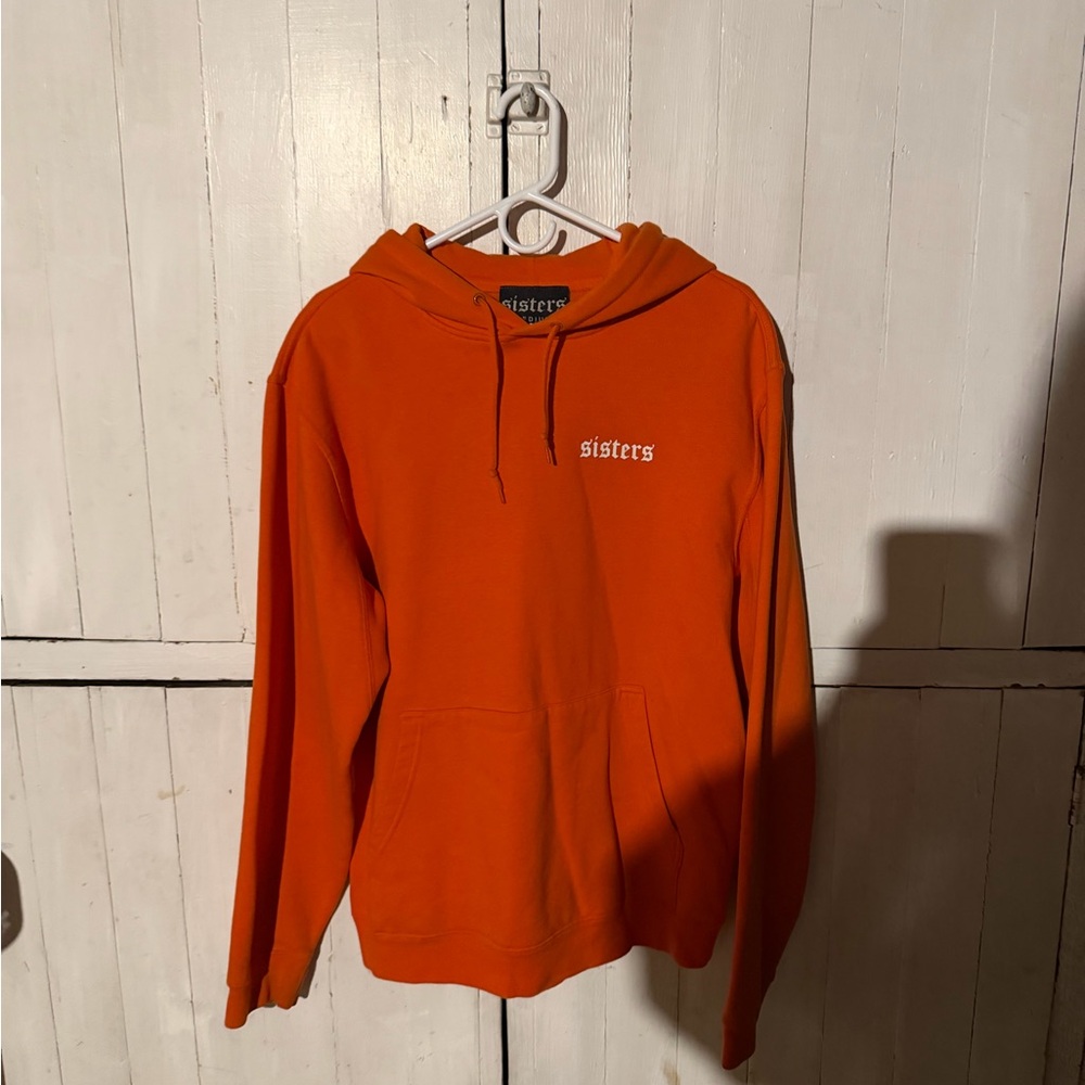 Sisters Orange Hoodie